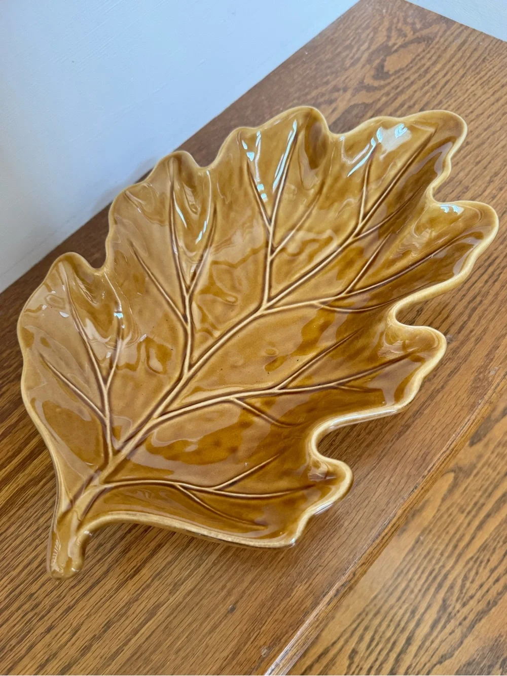 🍂Pottery Barn Autumn Fall LEAF Serving Dish🍂